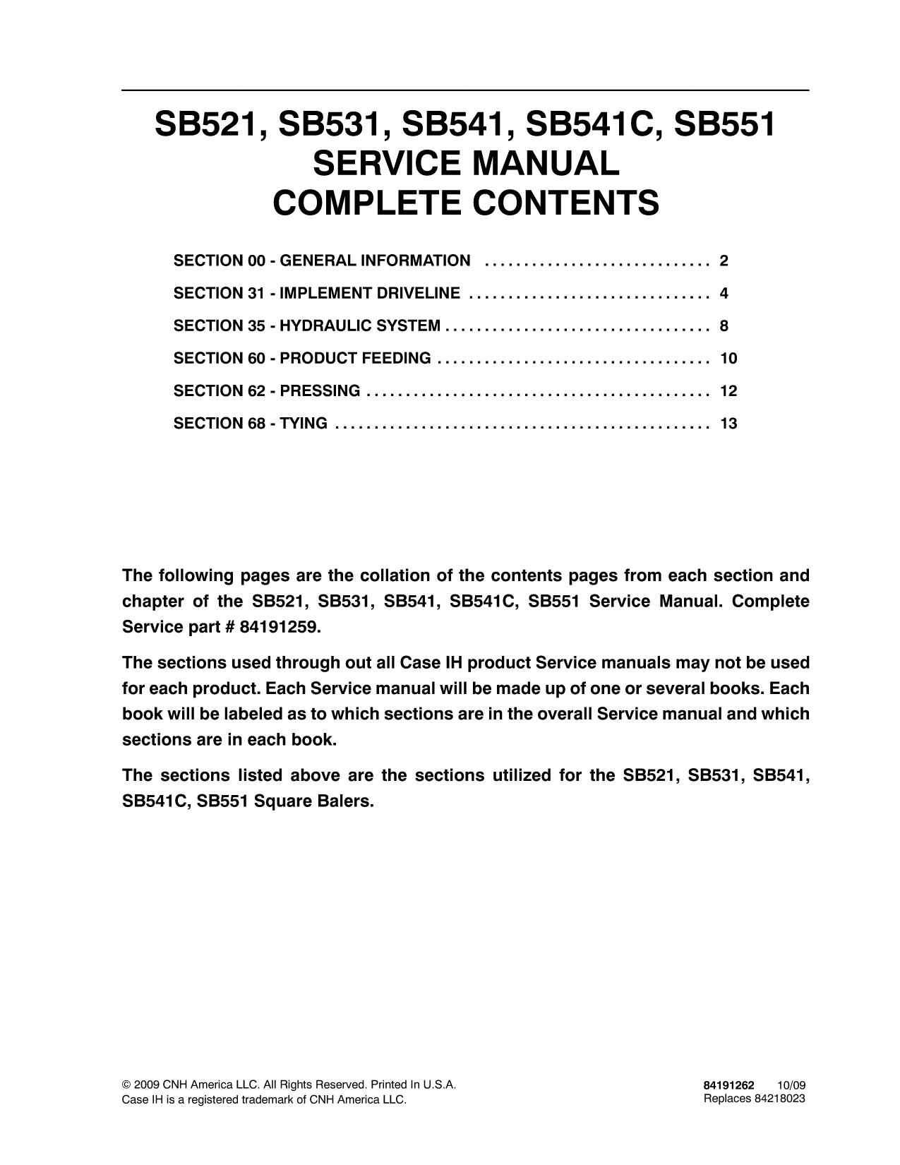 SER-MAN SB521,531,541,551 BK3 service manual